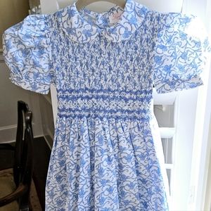 Sophie Dess Smocked Babydoll Dress